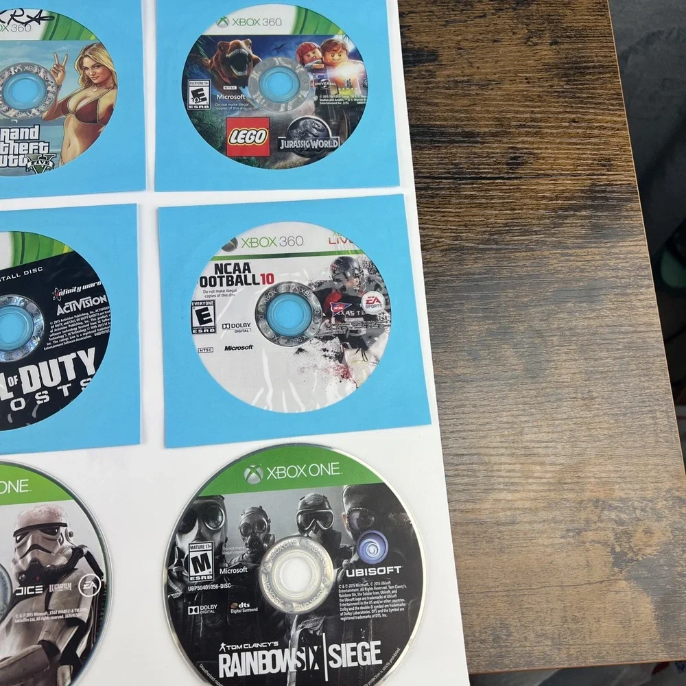 Multi Platform Loose Discs Video Game - Lot Of 50 - AS IS Untested Scratches #7